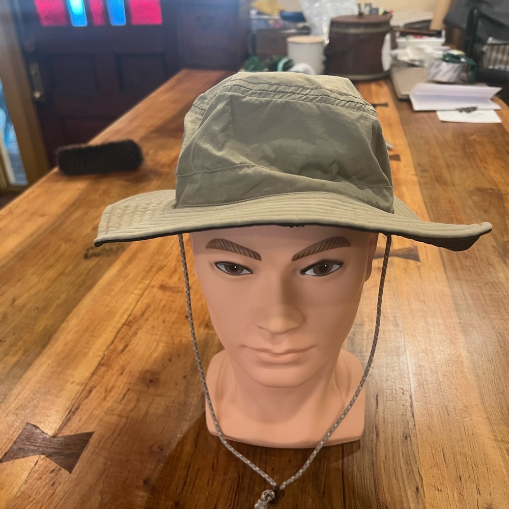 Columbia Tan Wide-Brim Hat
